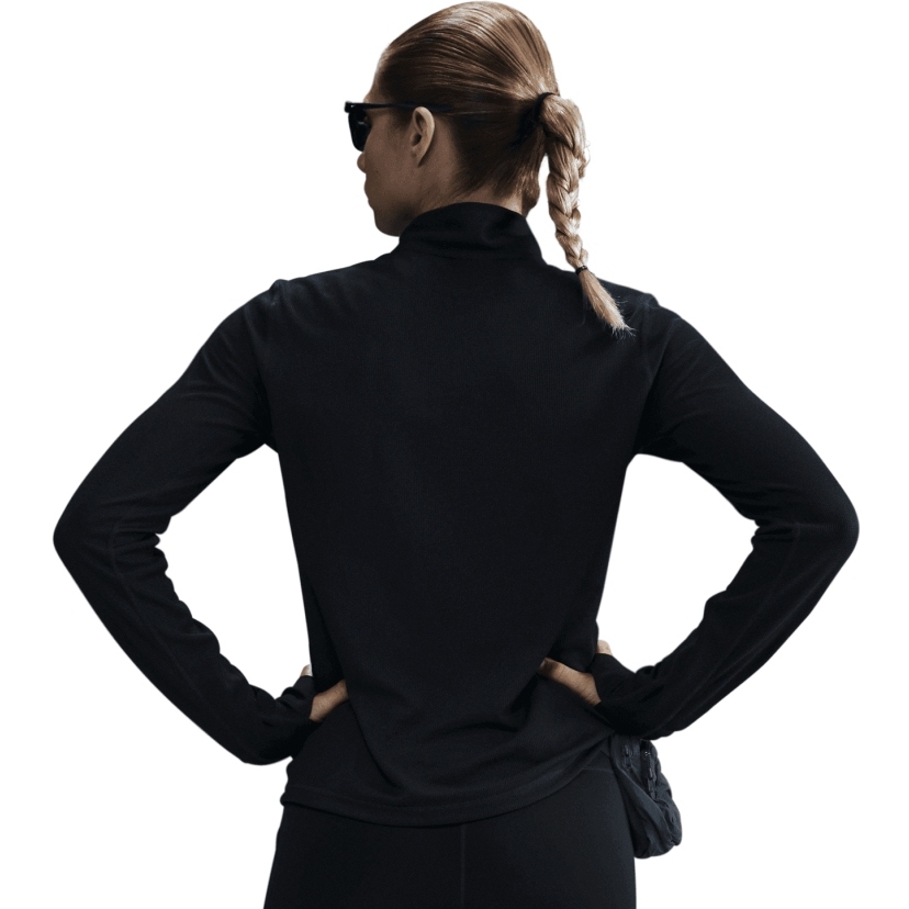 Nike Trail Dri-FIT 1/4-Zip Midlayer Shirt Women - black/black HJ2248-010