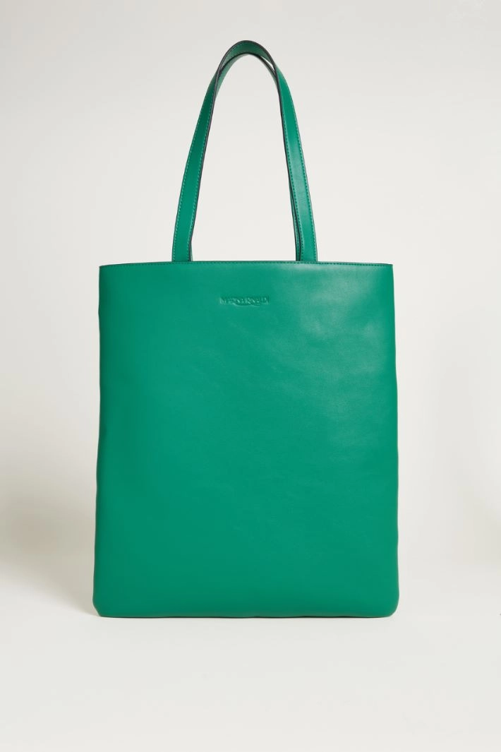 Tote bag with inner pouch - GREEN