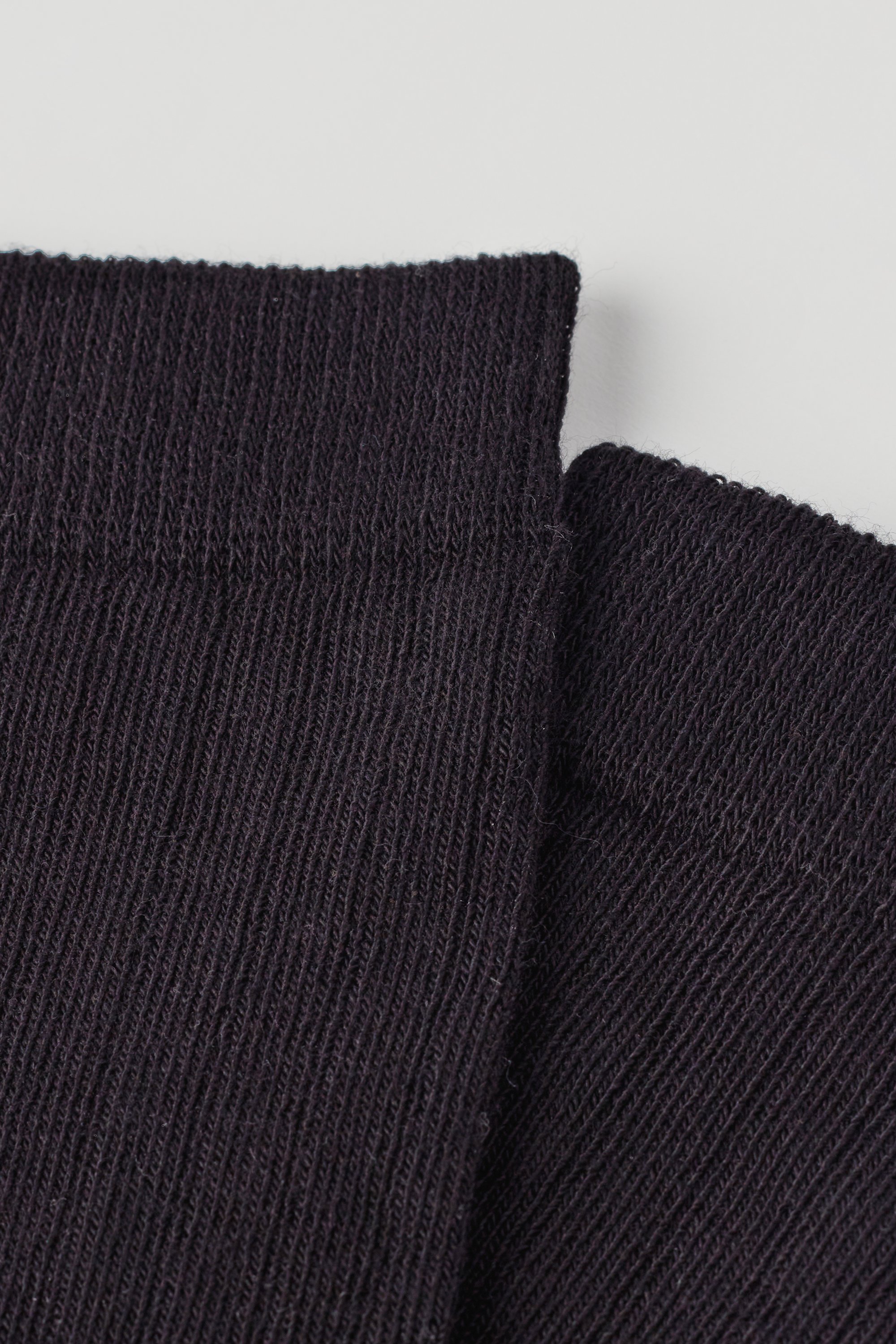 Boys’ Long Ribbed Cotton Socks