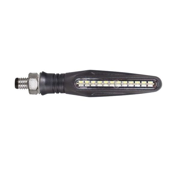 Clignotant Chaft Stemest LED multi fonctions et sequentiel avant (La paire) Universel - NoirRef : CF0056 / IN1148