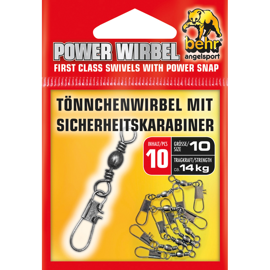 Behr Barrel Swivel with Safety Clip