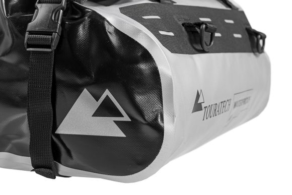 Touratech Rack-Pack saddle bag 50 liters - Universal SilverRef: Trt01530A / 01-055-3244-0