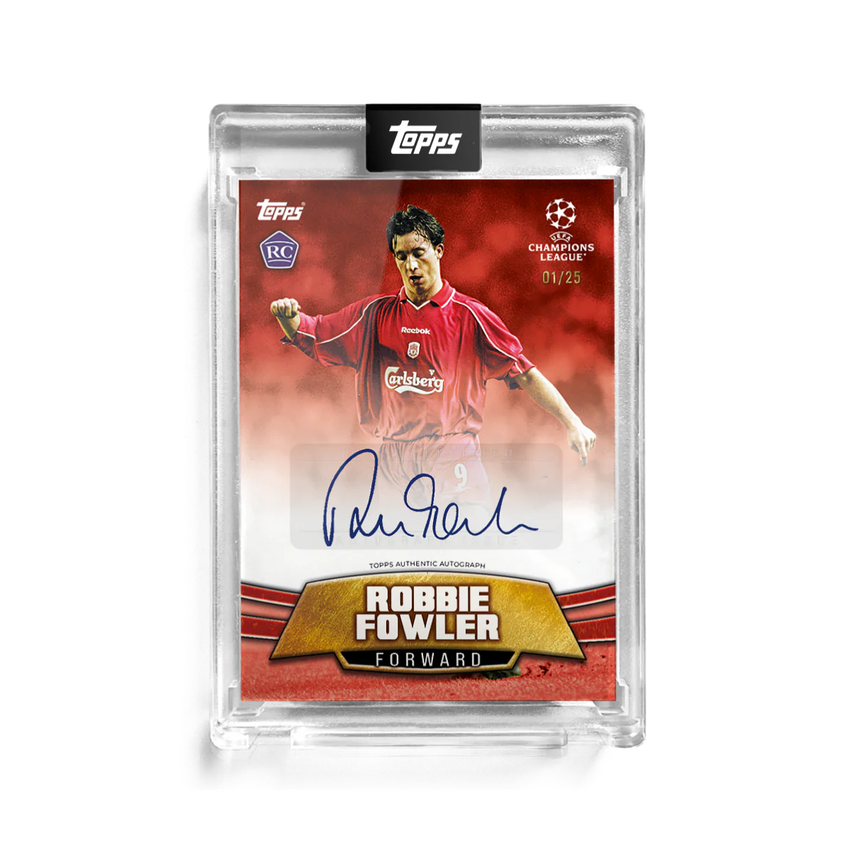 The Lost Rookie Card - Robbie Fowler - Autograph - 1 of 25