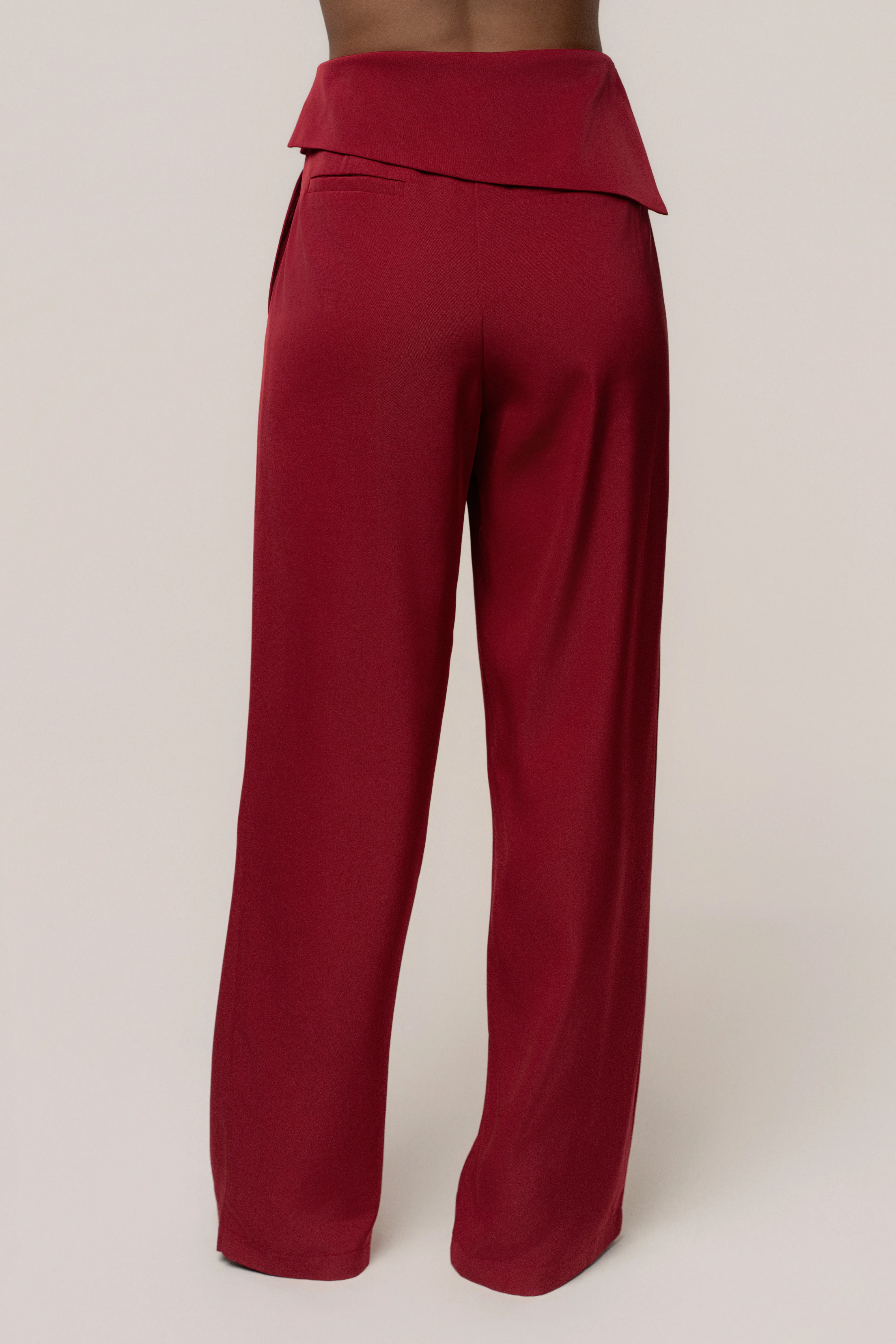 Red Executive Trousers