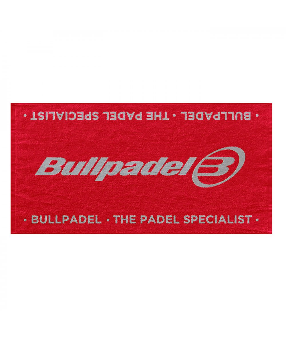 TOALLA BULLPADEL BPTOWEL 100X50 ROJO