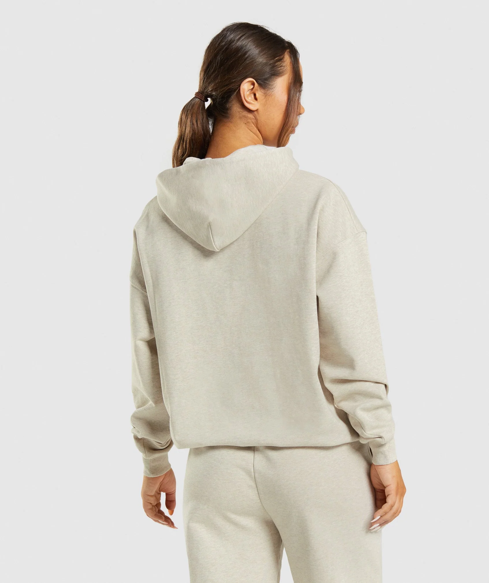 Rest Day Sweats Hoodie Beige Marl