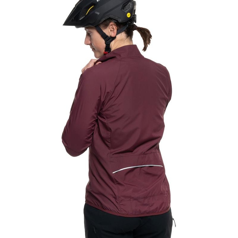 CUBE ROAD/XC CMPT Wind Jacket Women - bordeaux