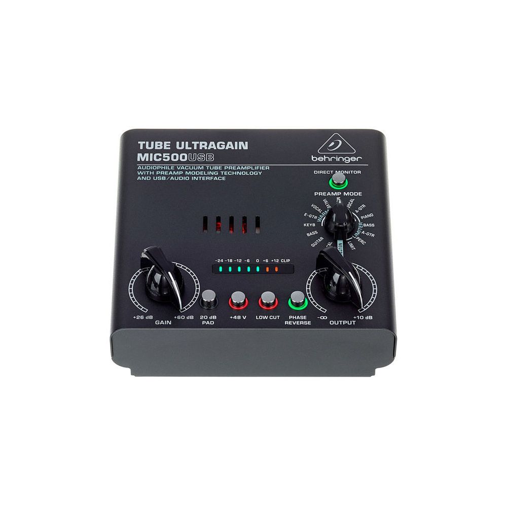 Behringer MIC500USB Tube Ultragain – Thomann Ireland