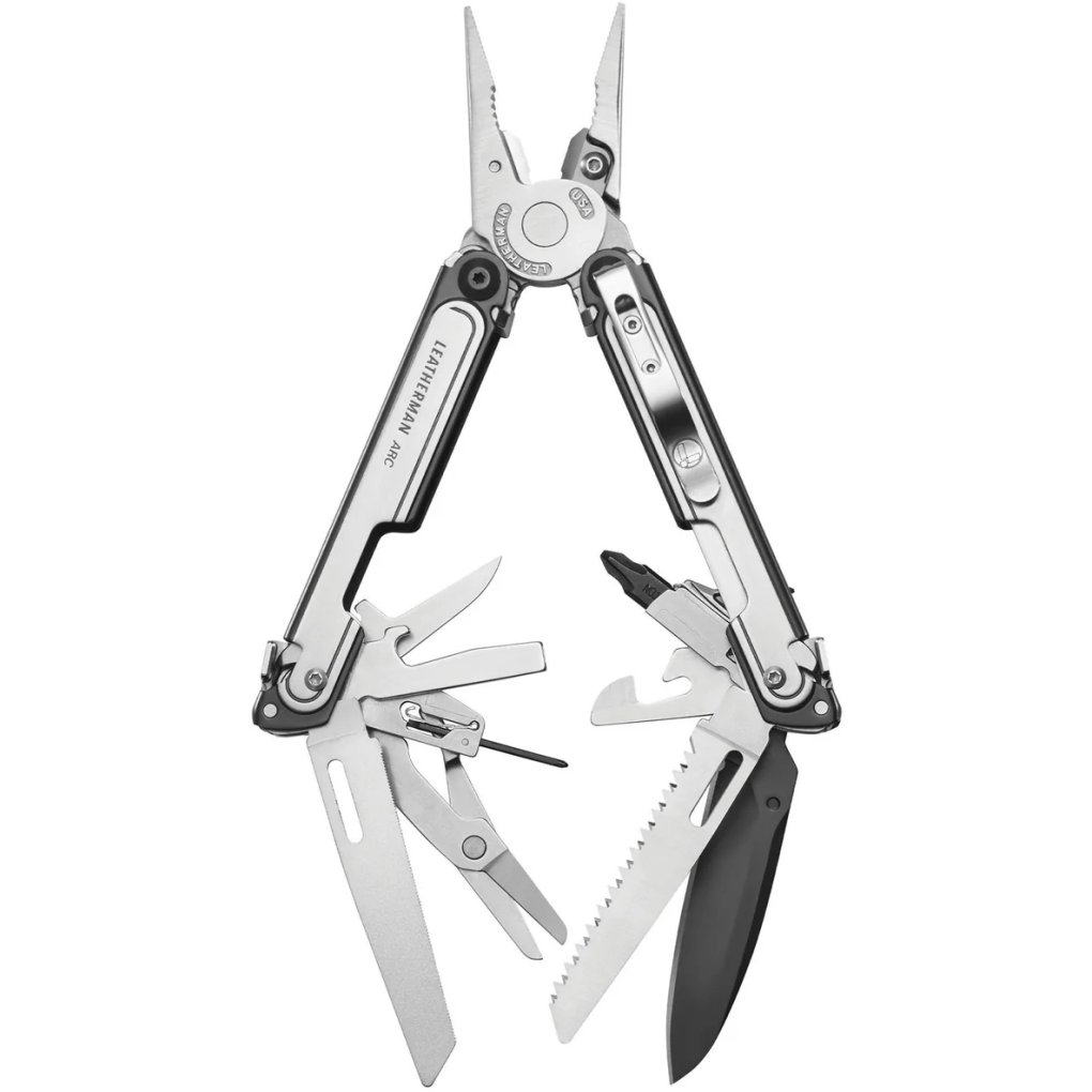 Leatherman ARC Multitool - Black DLC & Stainless Steel