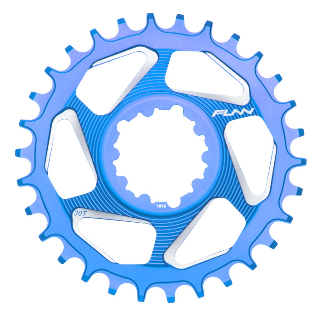 Funn Solo DX - Narrow-Wide Boost Chainring - for SRAM Direct Mount - blue