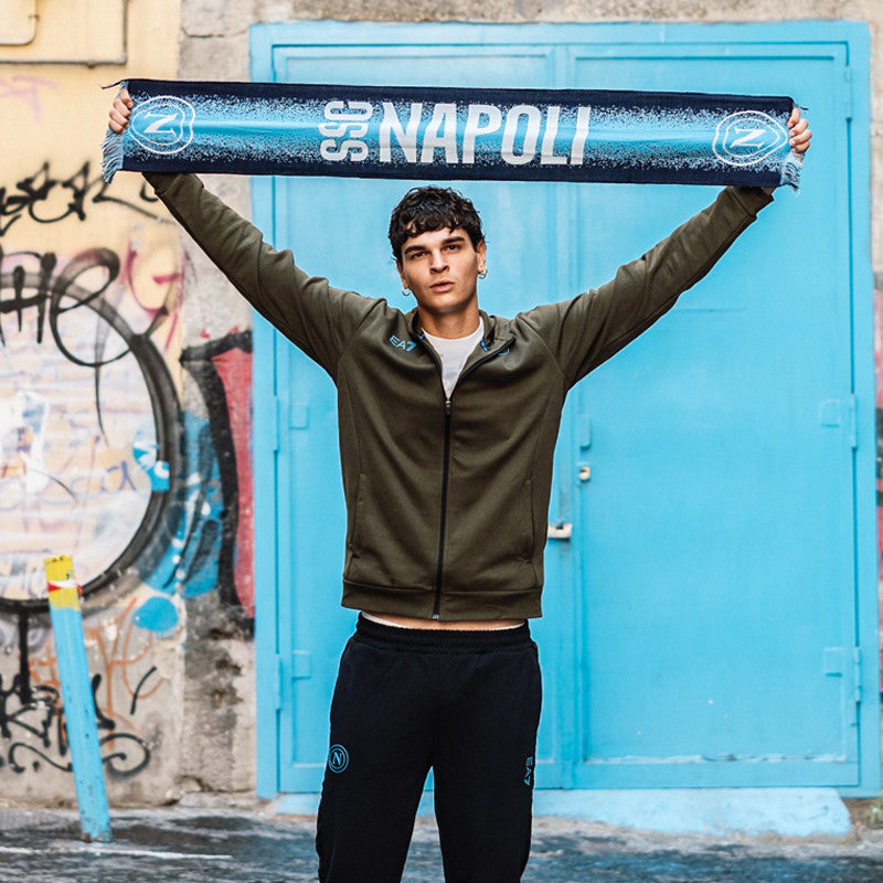 SSC Napoli Sky Blue/Dark Blue Scarf