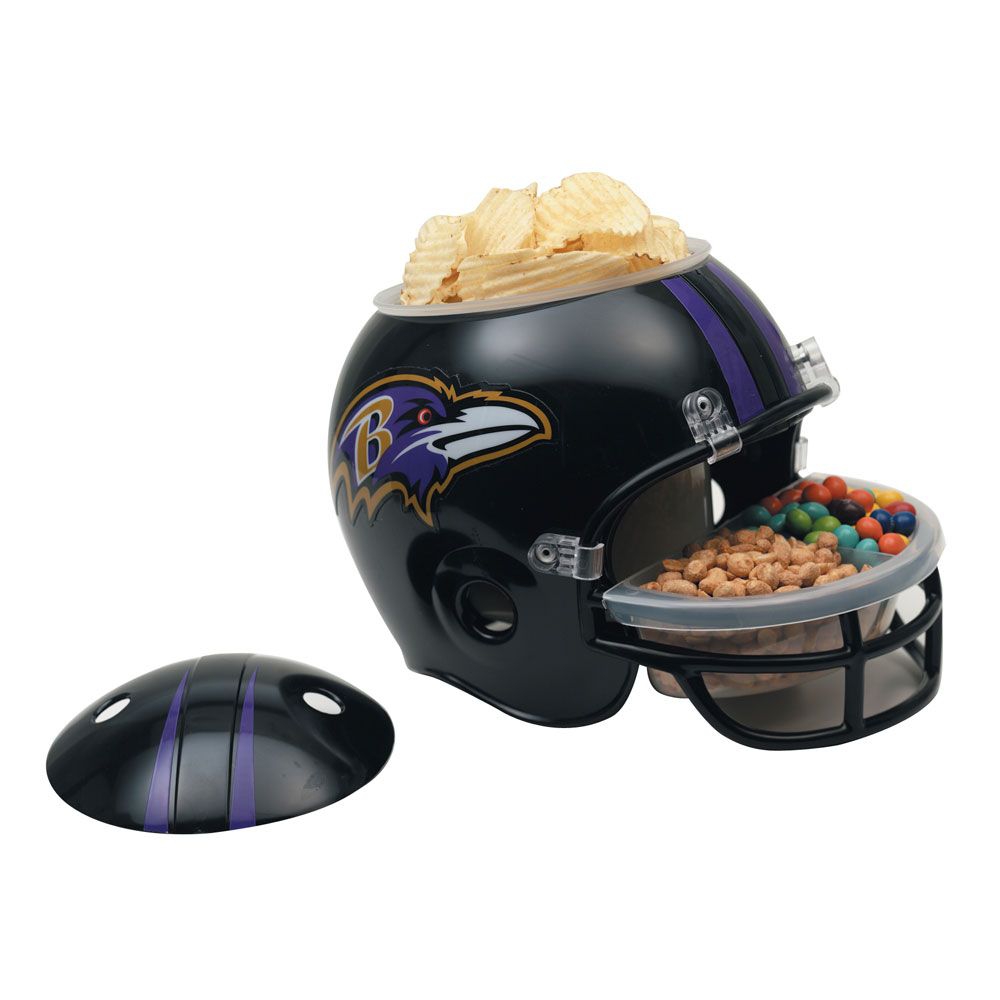 Baltimore Ravens Football NFL Snack Helmet