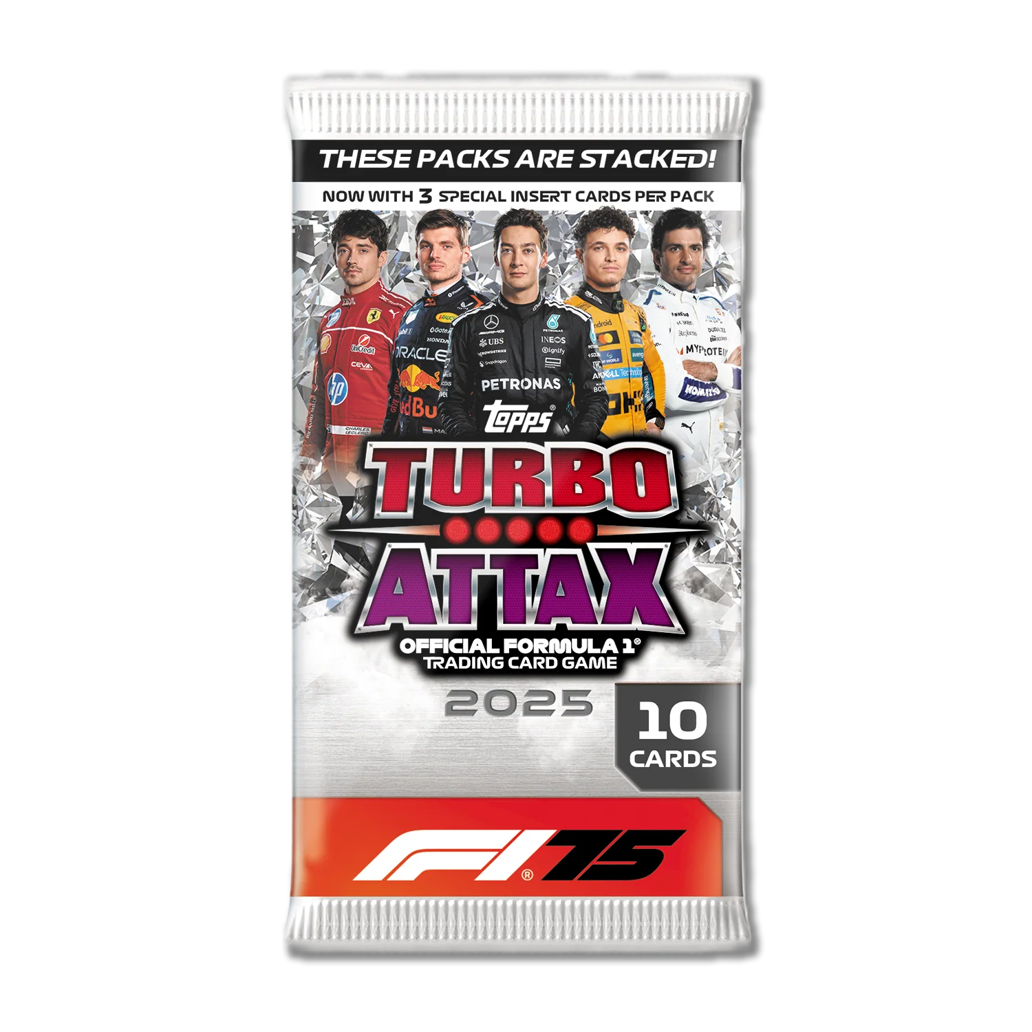 Topps Turbo Attax Formula 1® 2025 - Packet (10 cards per packet)