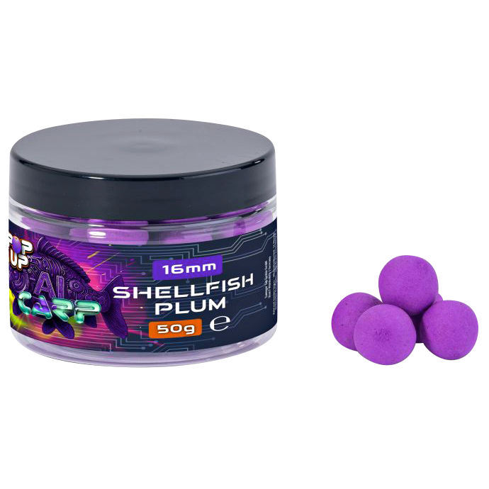 Anaconda Pop Ups Bird Food Mix \/ Fish Mix (Shellfish-Plum)