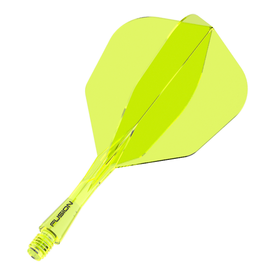 Winmau Fusion Flight Shaft System No6 Neon Yellow