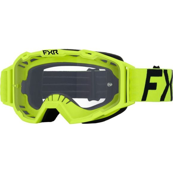 FXR MAVERICK PRIME MX 2026 cross mask - Black / YellowRef: FXR1772 / 263452-6500-00