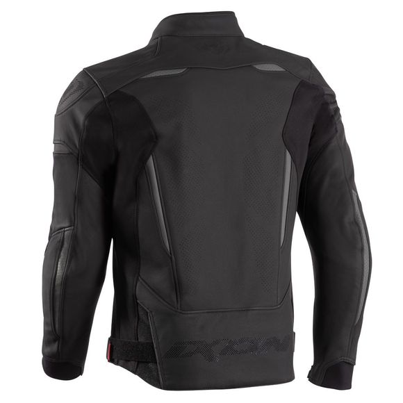 Moto Jacket Ixon Ceros - Black / GrayRef: IX1595-C3061