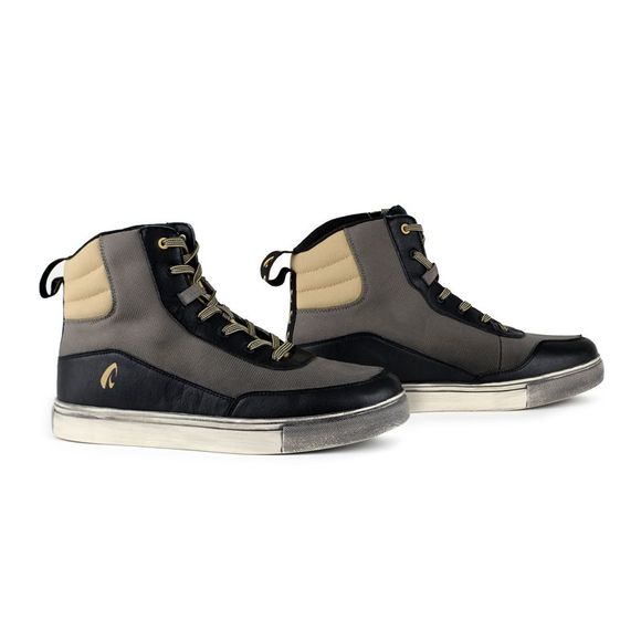 Forma MILANO FLOW Motorcycle Shoes - Black / GreyRef: FM0347