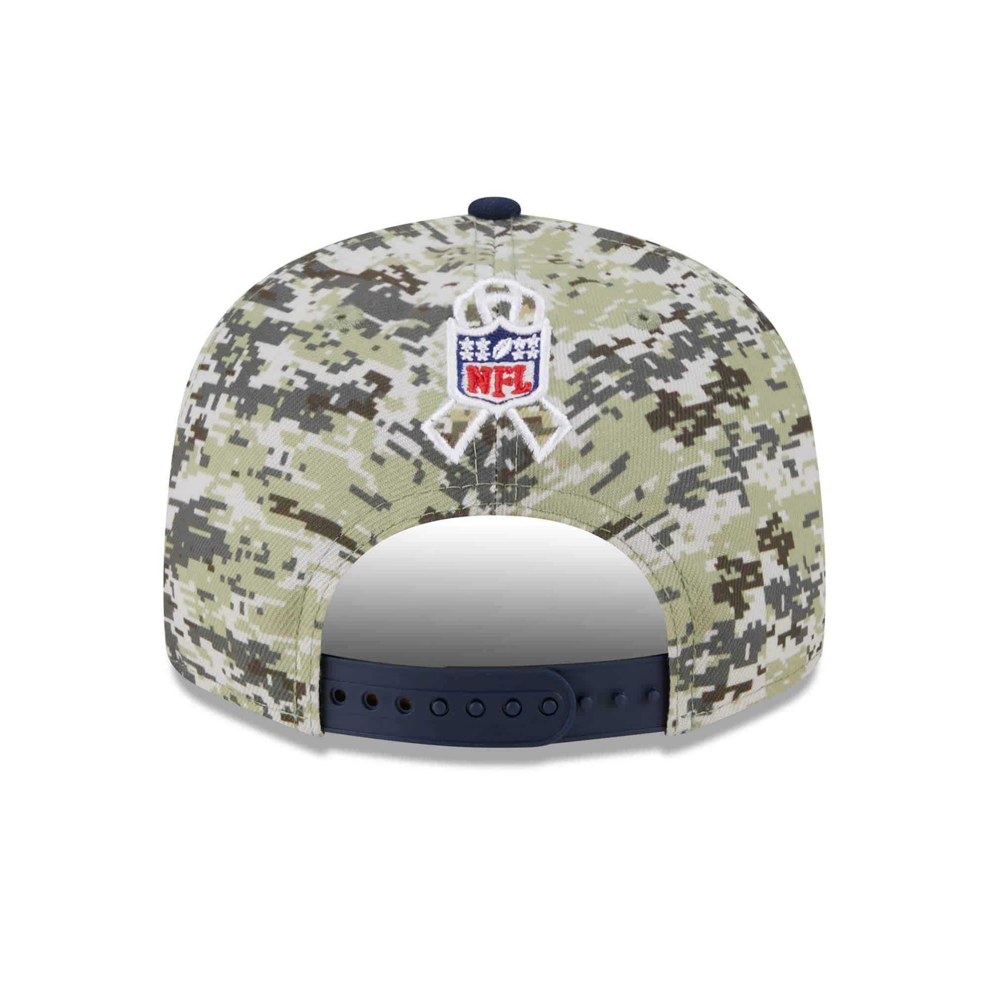 Tennessee Titans Camo 2023 NFL Salute to Service New Era 9FIFTY Snapback Cap