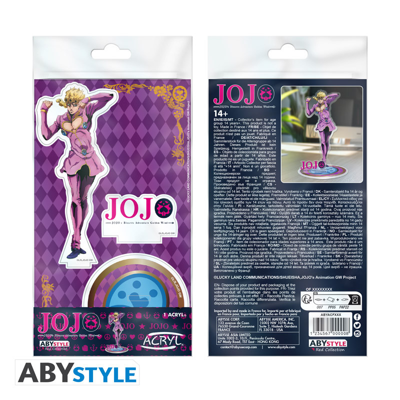 JOJO'S BIZARRE ADVENTURE Acryl® Giorno