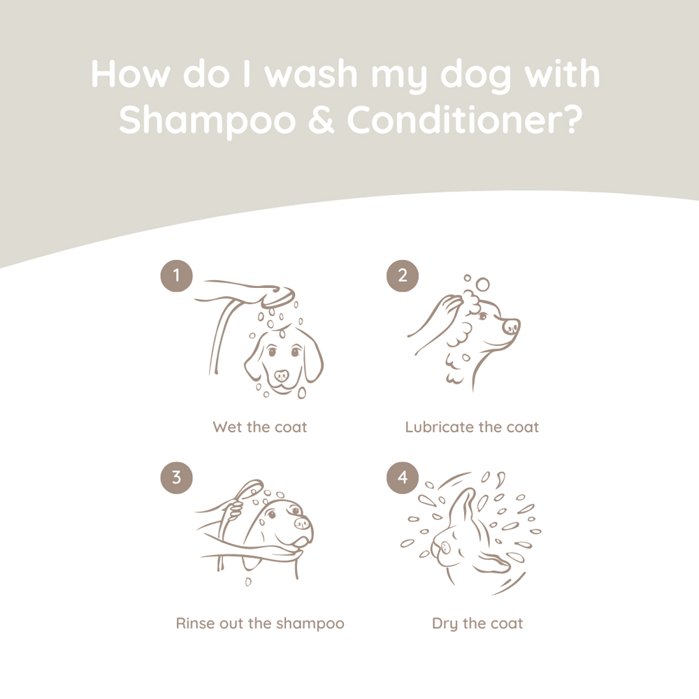Greenfields Dog Shampoo & Conditioner - 435ml