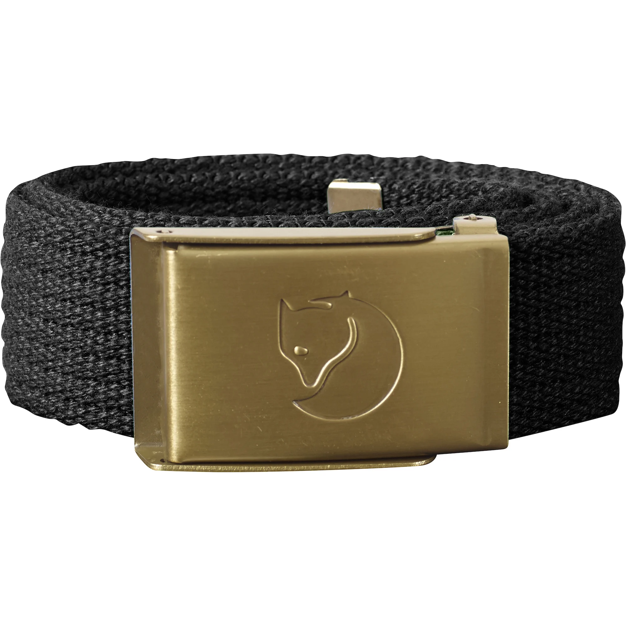 Kids Canvas Brass Belt