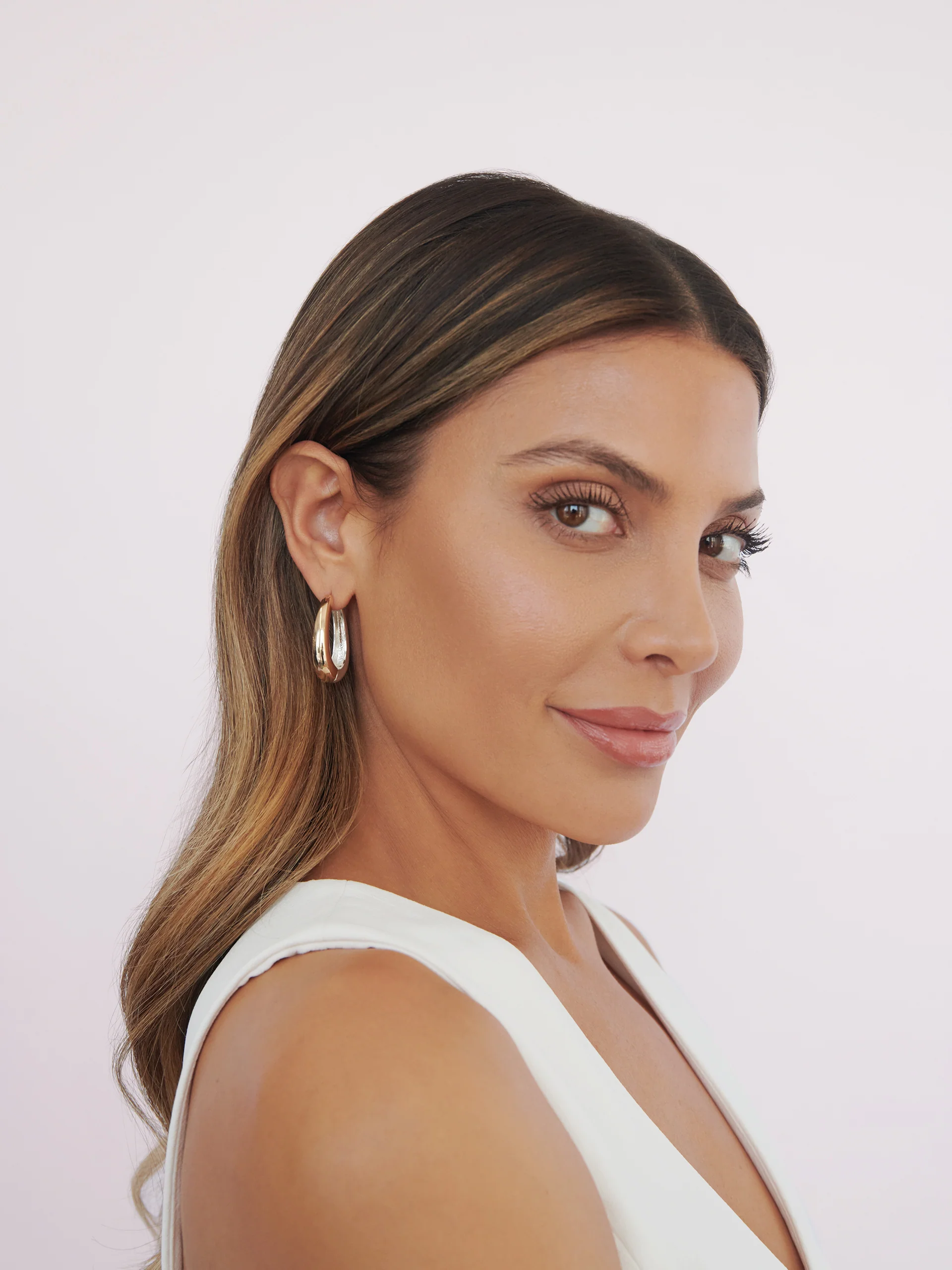 Mixed Metal Hoops