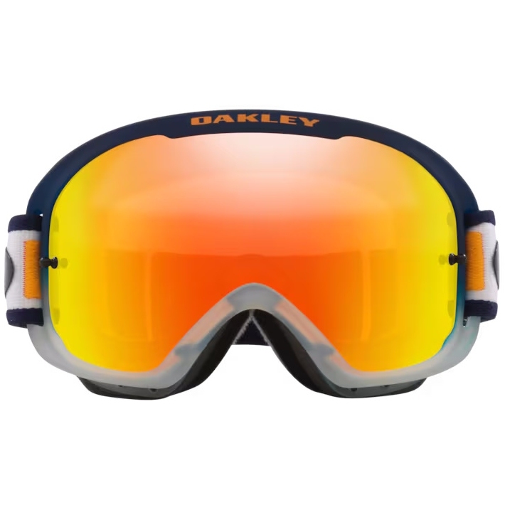 Oakley O-Frame® 2.0 PRO MTB Goggle - Troy Lee Designs Orange Blocks/Fire Iridium - OO7117-24