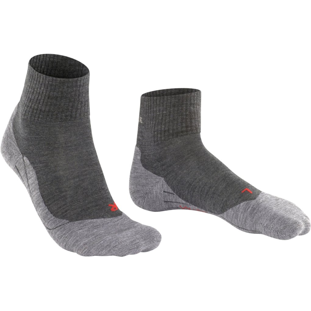Falke TK5 Wander Short Trekking Socks Men - asphalt melange 3180