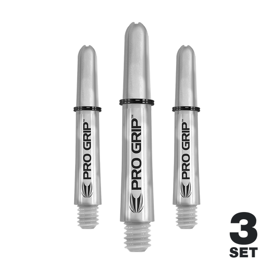Target Pro Grip Shafts - 3 Sets - Transparent