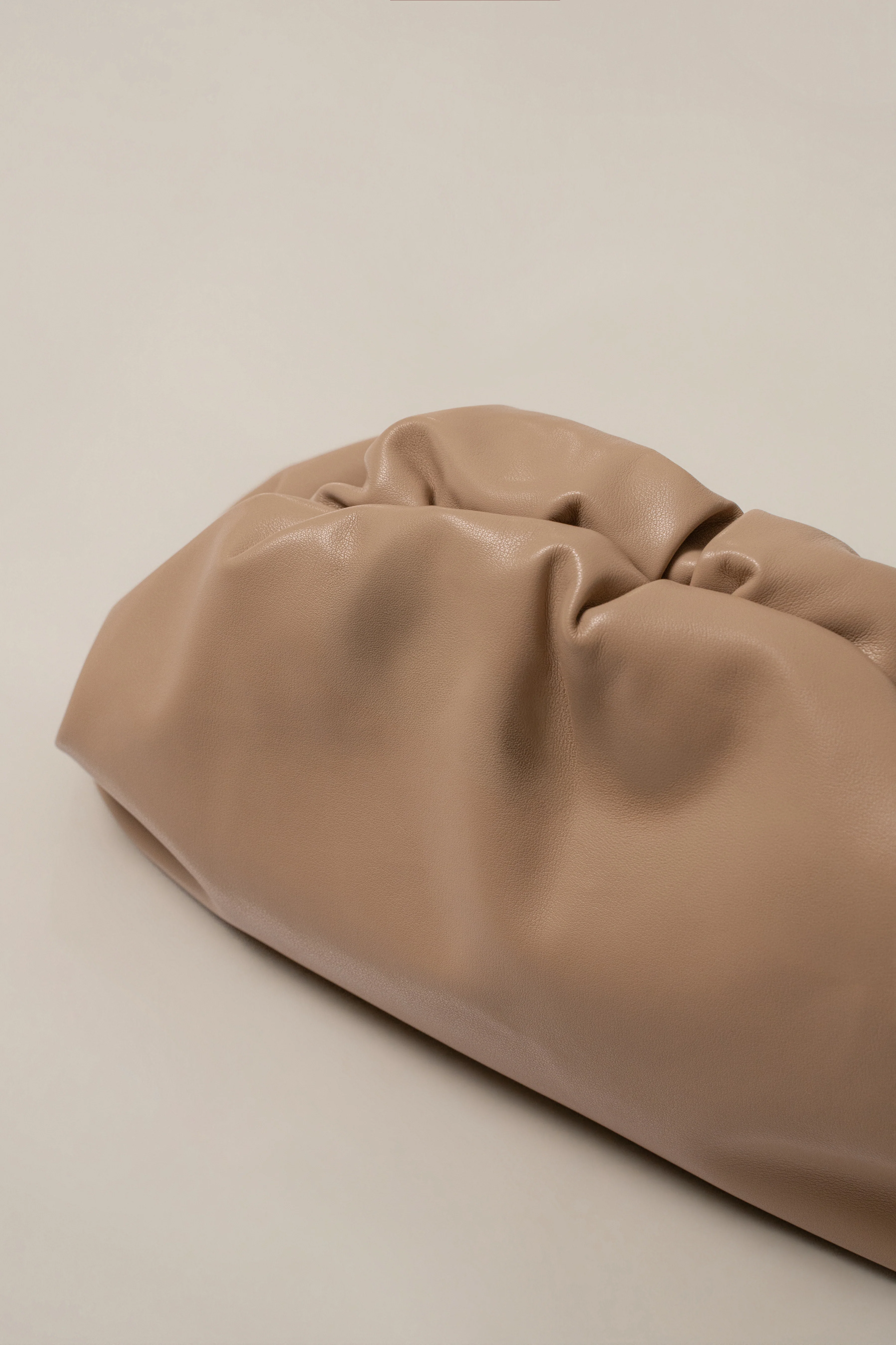 Beige Signature Cloud Bag