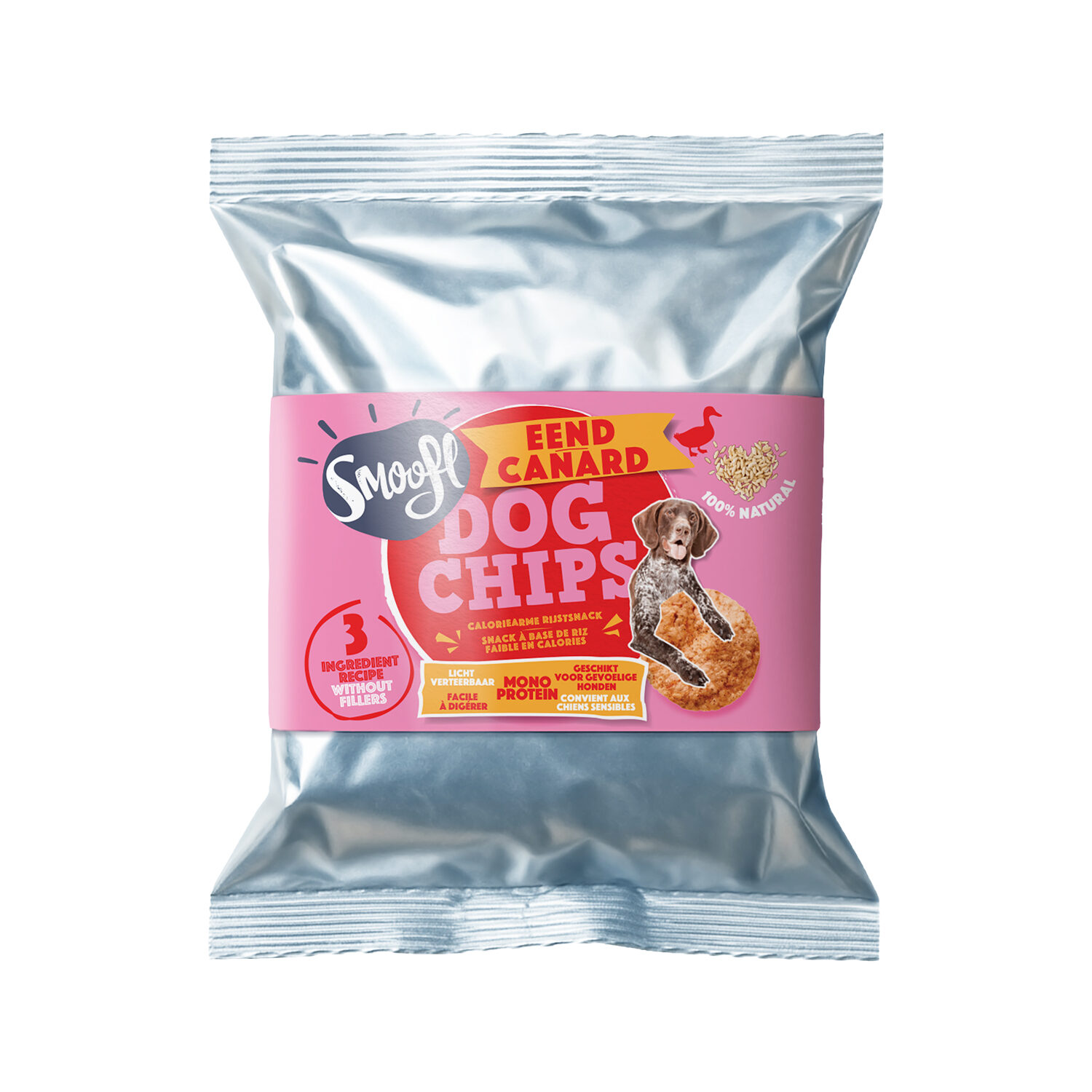 Smoofl Dog Chips - Duck - 50 g
