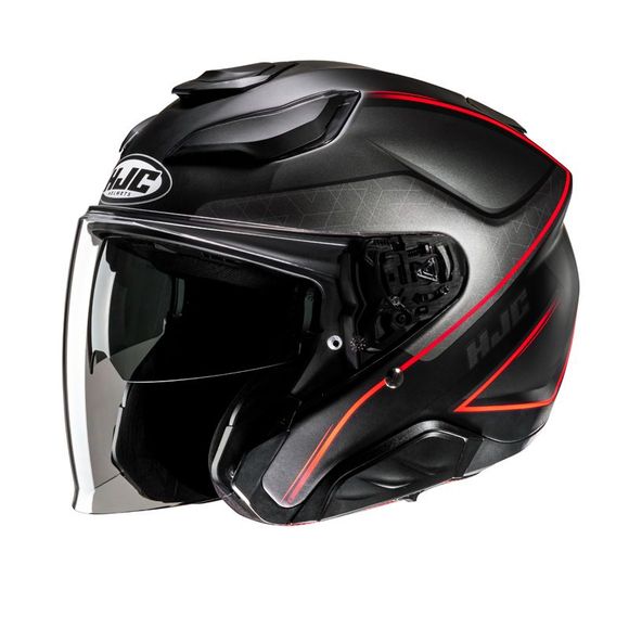 HJC F31 jet helmet - LUDI - Black / RedRef: Hj1117-C53764