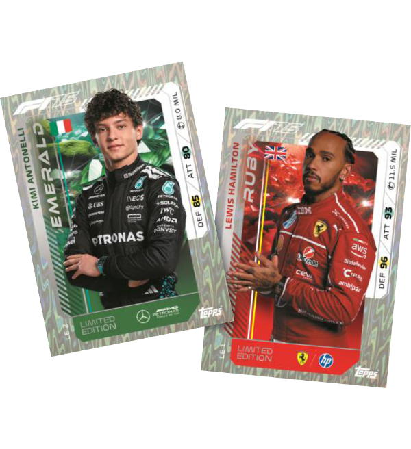 Topps F1 Turbo Attax 2025 Trading Cards - Mega-Bundle + 2 Bonus Packs