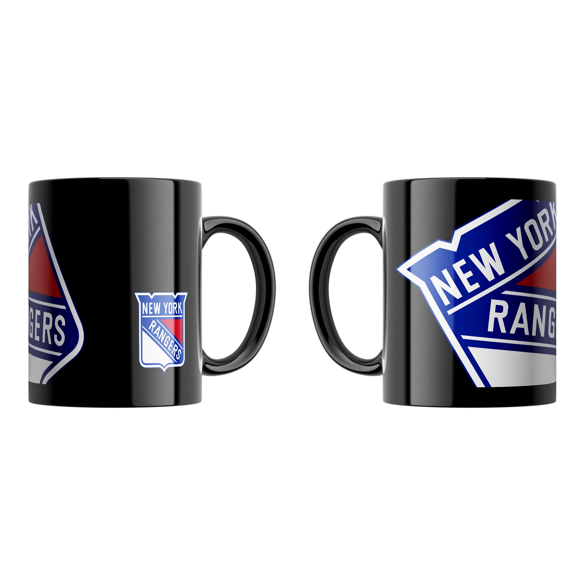 New York Rangers Oversized Logo NHL Mug (330 ml)