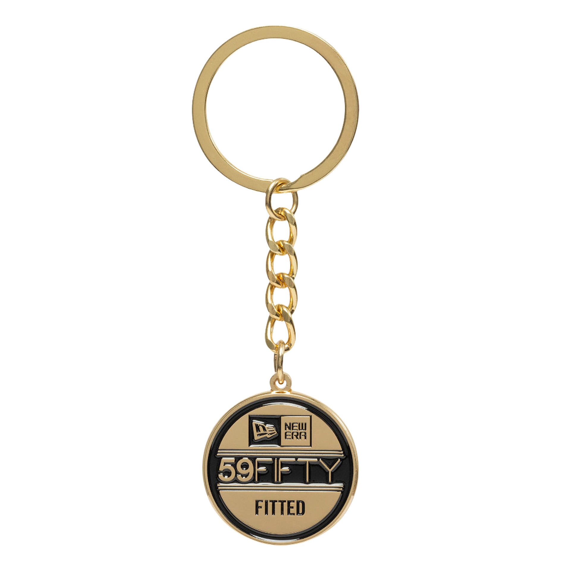 New Era 59FIFTY Sticker Cap Key Chain Gold