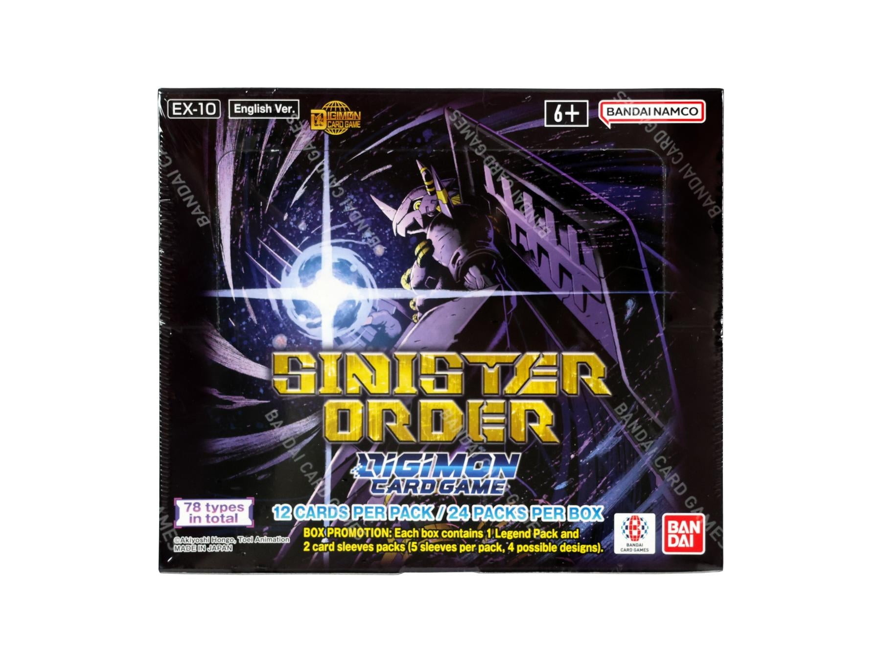 Digimon Sinister Order Booster Pack