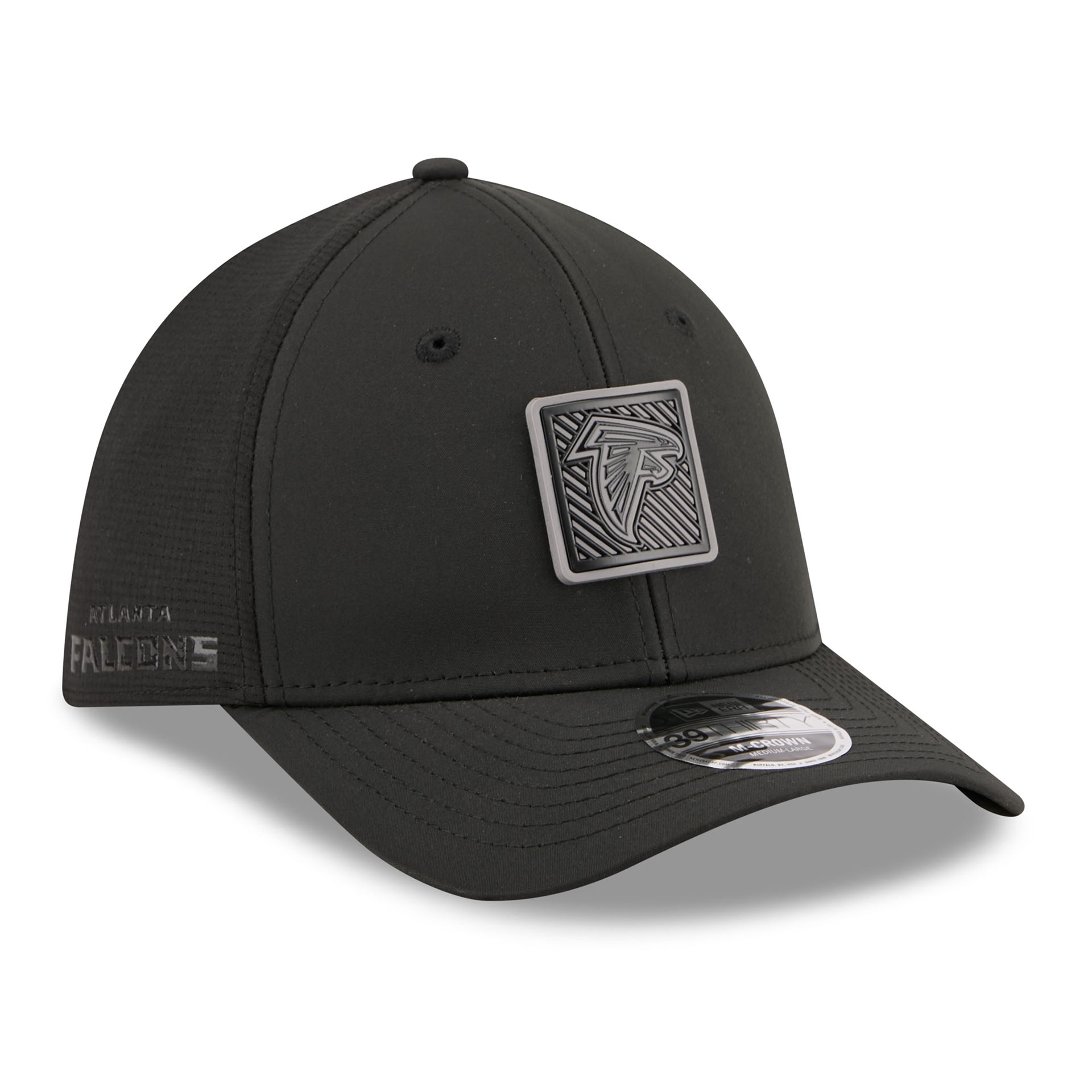 Atlanta Falcons Black 2026 NFL Training Camp 39THIRTY Flex Cap