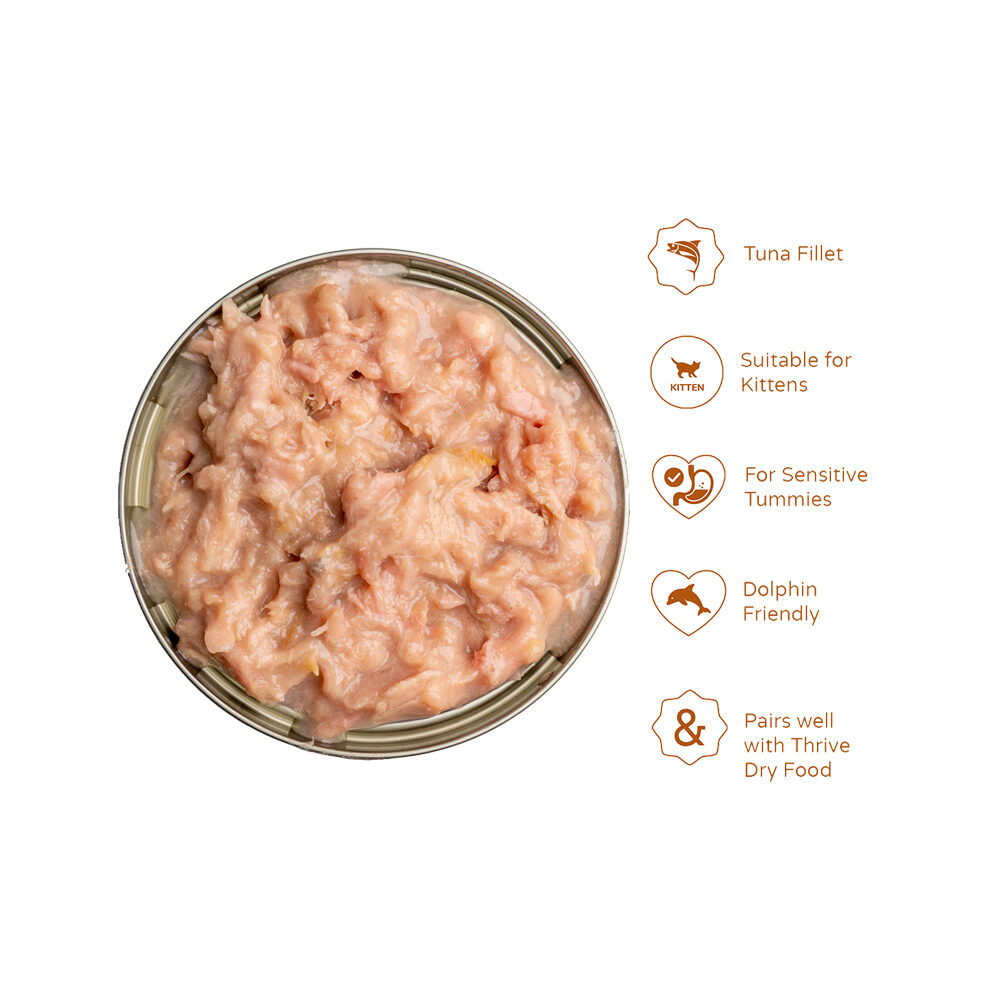 Thrive Complete Kitten Food - Tuna Fillet - 12 x 75 g