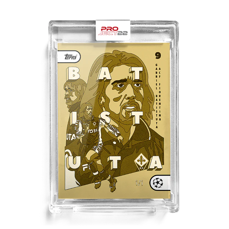 Project22 - Gabriel Batistuta by Timba Smits - Topps UK