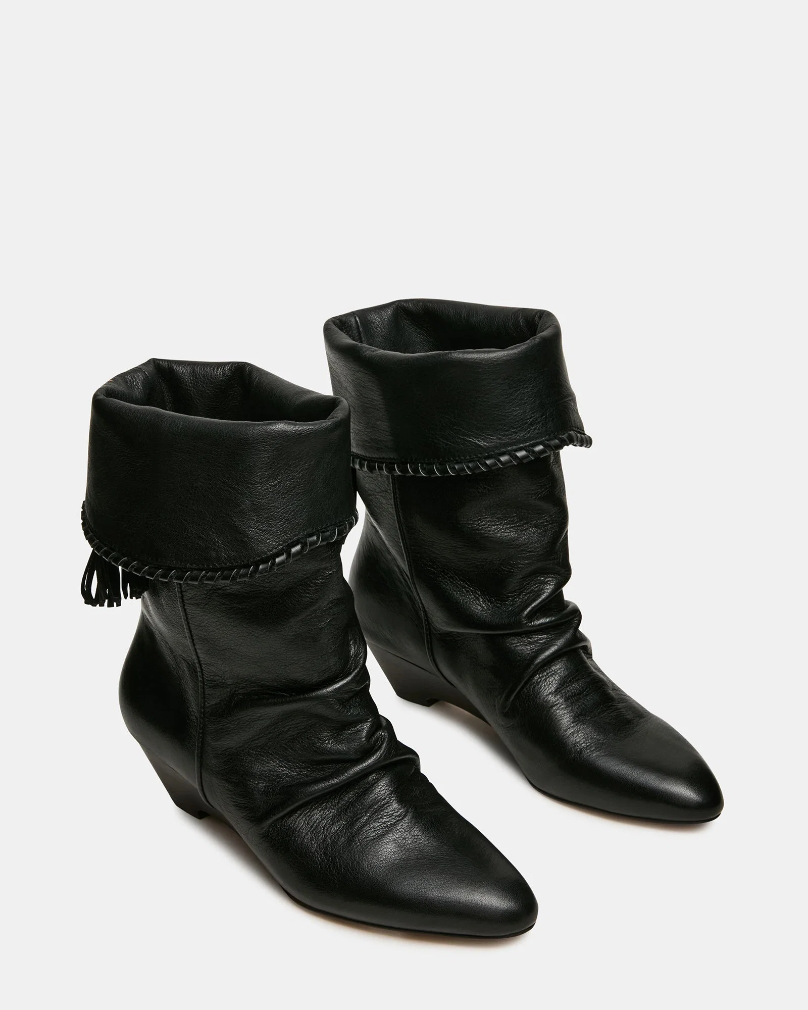 Enaya Black Leather