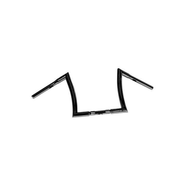 Highway Hawk Bad Apehanger 12-Inch Handlebar, 32 mm, Universal Fit for Harley Davidson - BlackRef: HIG0088