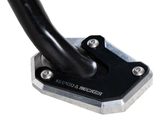 Hepco & Becker side stand extension - black/silverRef: Hbe04565A / 42113546 00 91