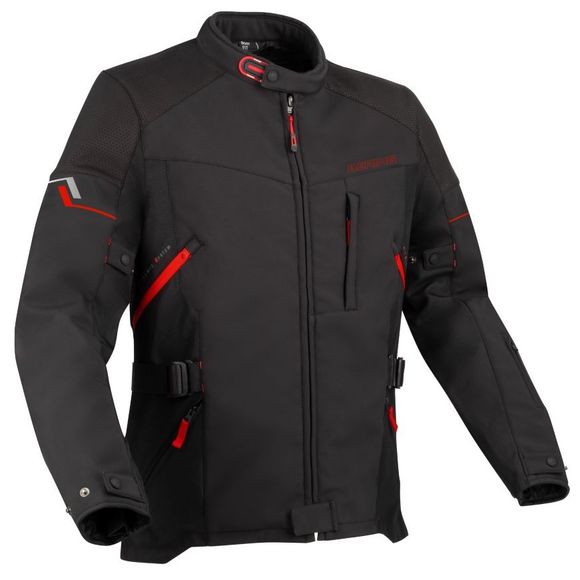 Bering COBALT Motorcycle Jacket - Black / RedRef: BR1413