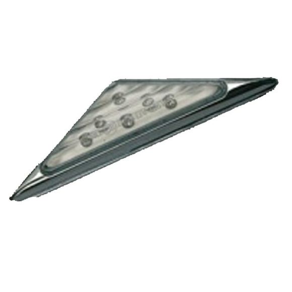 Ermax Triangular White LED Universal Turn SignalsRef: EM1047 / 9105BL008