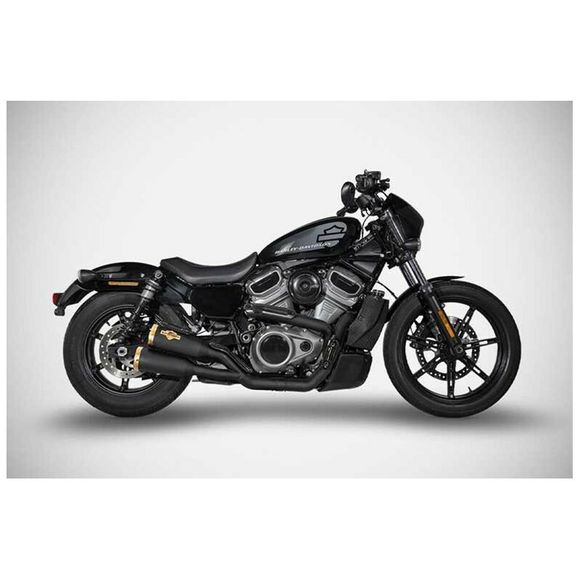 Zard LIMITED EDITION Complete Line - black stainless steel bronze tipHARLEY DAVIDSON 975 NIGHTSTER 975 - 2022 - 2025Ref: Zad00463A / Zhd025S00Sbr-B