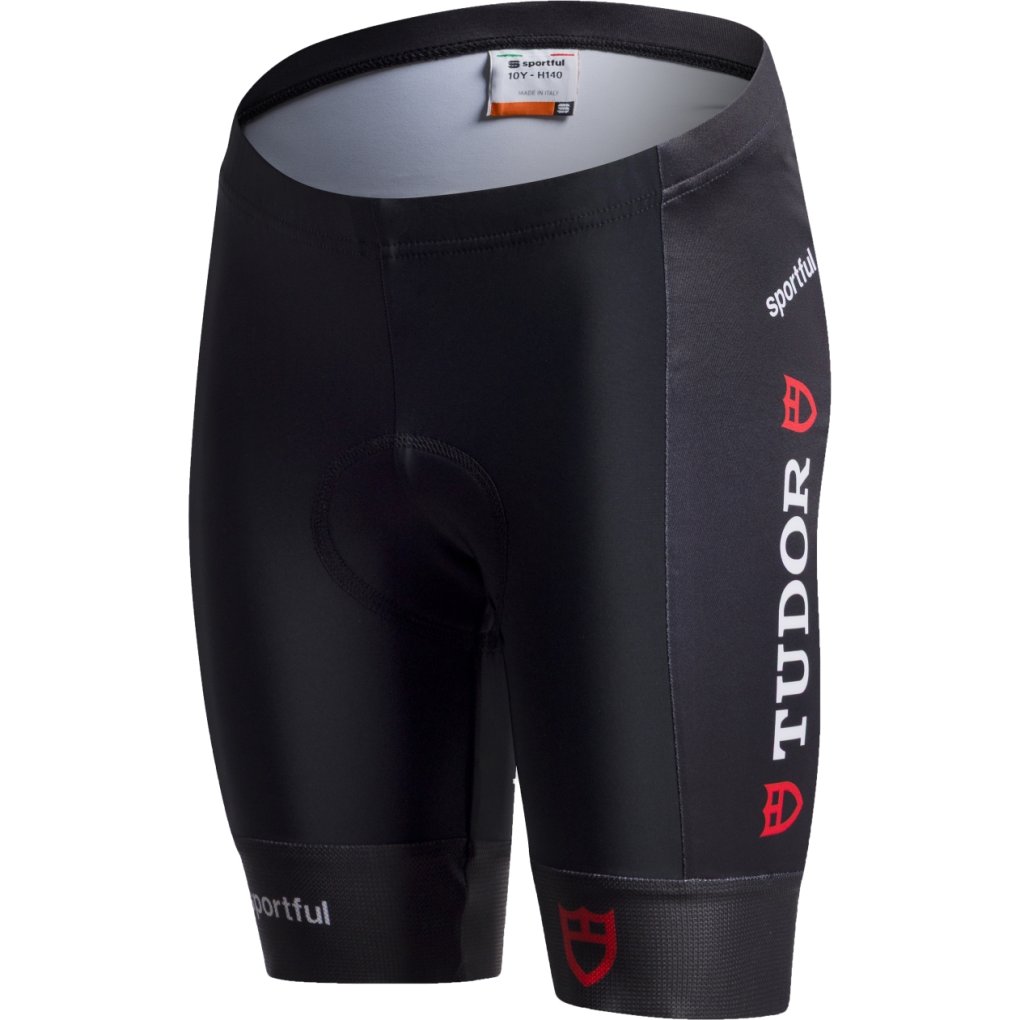 Sportful Team Tudor Shorts Kids - 002 Black