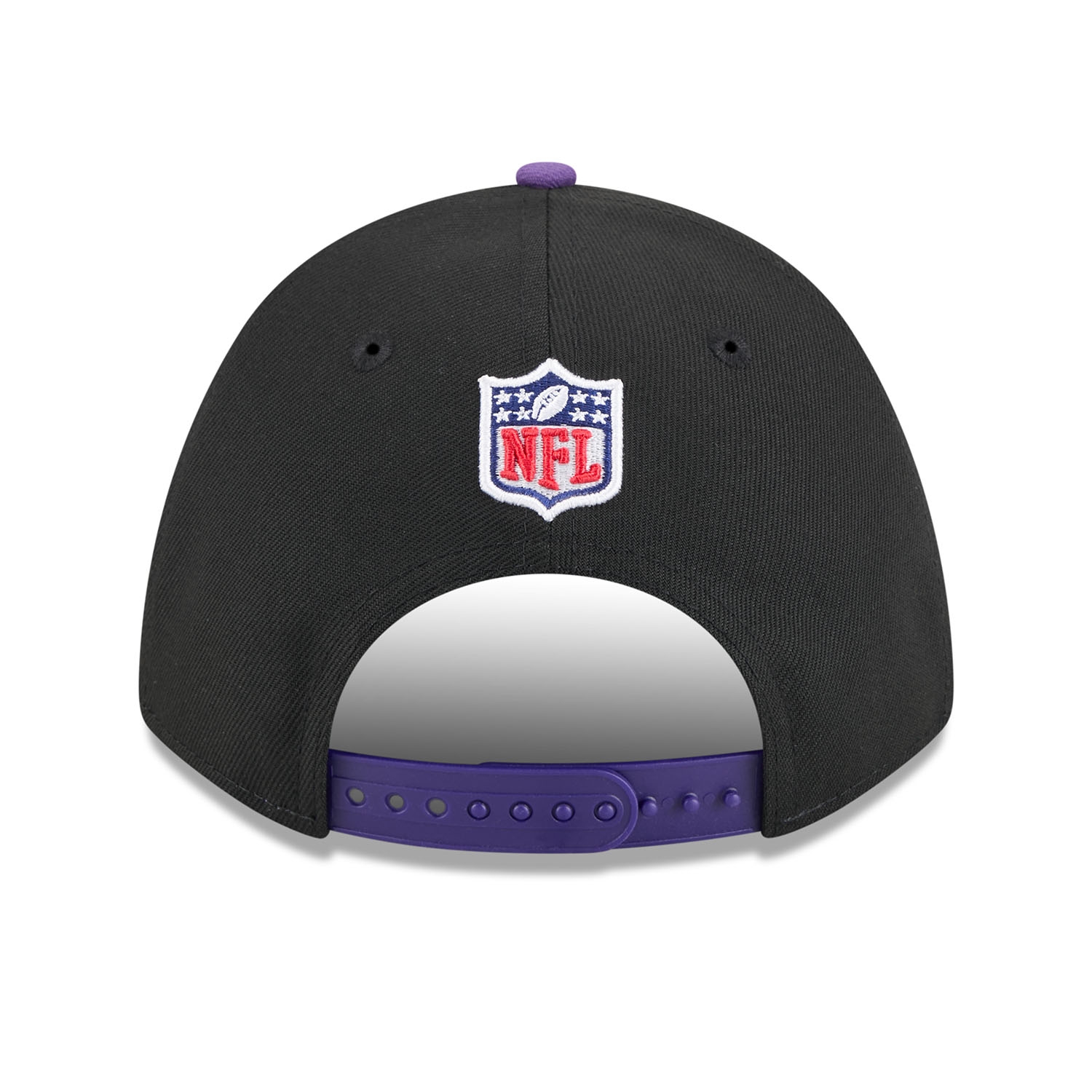 Minnesota Vikings 2025 NFL Draft 9FORTY M-Crown A-Frame Snapback Cap Black