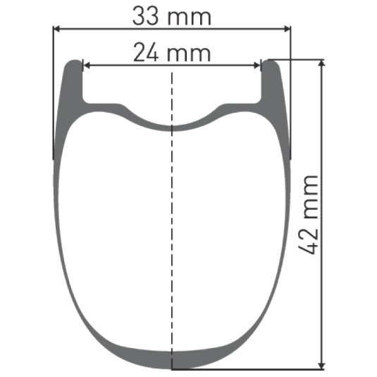 DT Swiss HGC 1400 SPLINE 42 Front Wheel - 27.5