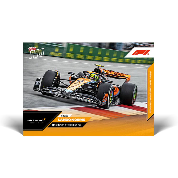 Topps UK - Best performance of 2023 so far - F1 TOPPS NOW® Card #27